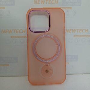 Touch Skin Rotate Magsafe Cover ip 14 Pro – Pink