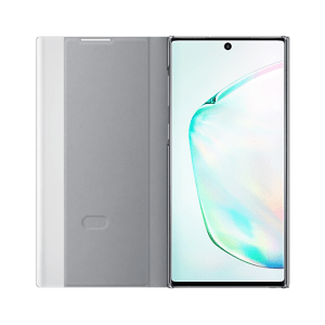 EF-ZN970 Samsung Galaxy Note 10 and note 10 5G Clear View Cover Silver