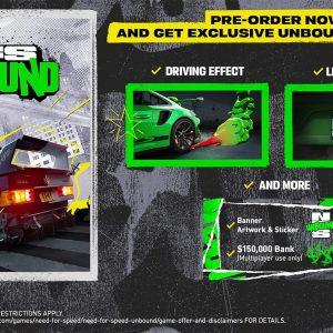 NFS unbound Playstation 5