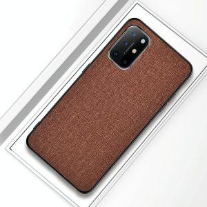 Cloth Texture TPU SAM A72 5G – Brown