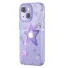 KINGXBAR Sparkle Glitters Cover for iPhone 14 Pro Max - Purple Star - Image 2