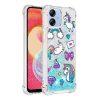 YB Quicksand Series Samsung Galaxy A04e Imprinted - Rainbow Horses