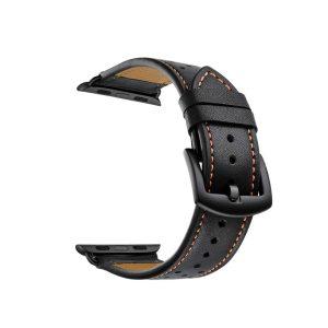 DUX DUCIS Classic Edition Leather iWatch Band 38/40mm – Black