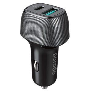 Porodo Dual Port PD Car Charger 36W USB-C