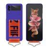 Shockproof Cover with Lanyard for Samsung Galaxy Z Flip 4 5G - Sapphire - Image 2