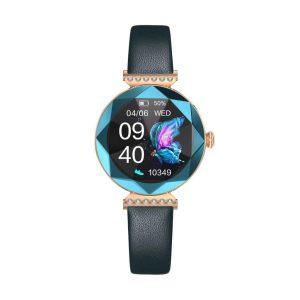 Green Lion Swarovski Smart Watch – Blue (GNSWAROSWBL)