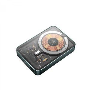 Green Integrated Transparent Power Bank 10000mAh ( QC 22.5W + PD 20W ) – Black