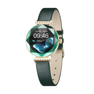 Green Lion Swarovski Smart Watch – Green (GNSWAROSWGN)