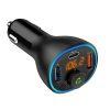 Green Wireless Hands-Free Built-In FM Transmitter QC3.0 + PD 20W 38W  - Black (GNBLCARKITBK) - Image 2