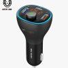 Green Wireless Hands-Free Built-In FM Transmitter QC3.0 + PD 20W 38W  - Black (GNBLCARKITBK)