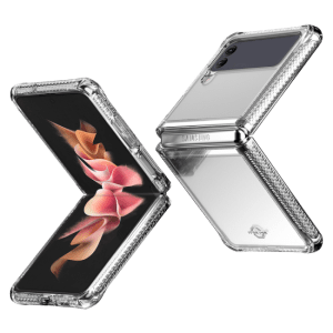 IT Skins HYBRID R SAM Galaxy Z Flip 4 Cover – Clear (SGB4-HBMKCTRSP)