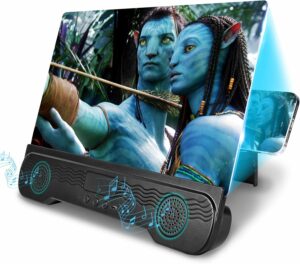 L13 14 Inch Phone Screen Magnifier with Bluetooth Speaker