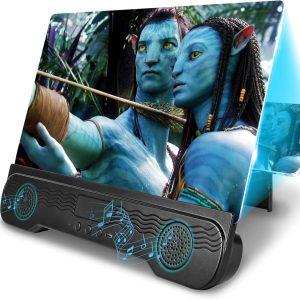 L13 14 Inch Phone Screen Magnifier with Bluetooth Speaker