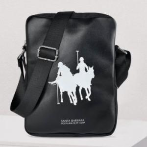 Santa Barbara Polo Umbra Series Shoulder Bag – Black