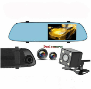 ANYTEK T22 5″ HD 1080P Car DVR Camera Vehicle Rearview Mirror Dash Cam Recorder