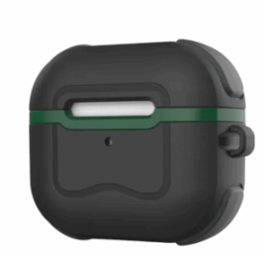 Solide Pocket Shockproof Case for Airpods 3 –  Black