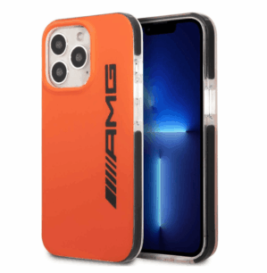 AMG PC/TPE Hard Cover for iP 13 Pro – Orange/Black