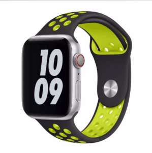 WIWU Dual Color Sport Watchband for iWatch 38/40mm – Black Yellow