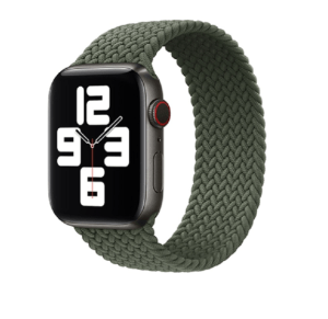 WIWU Braided Solo Loop Watchband for iWatch 38/40mm - Green