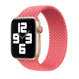 WIWU Braided Solo Loop Watchband for iWatch 38/40mm – Pink