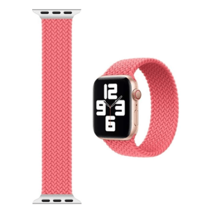WIWU Braided Solo Loop Watchband for iWatch 42/44mm – Pink