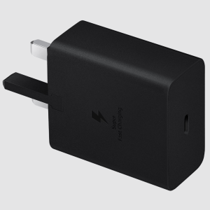 Samsung 45W Charger with 5A 1.8m Cable – Black T4510XB