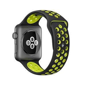 Bikson iWatch Band 38/40mm – Black & Yellow