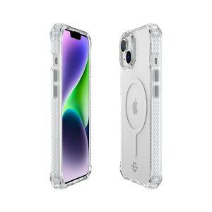 IT Skins HYBRID R iP 14 Pro MagSafe Cover – Clear (AP4X-HMACR-TRSP)