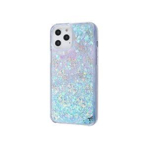 Guess 4G iP 12/12 Pro Liquid Glitter Cover – Pink