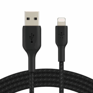 Belkin Lightning To USB Cable 2m  – Black