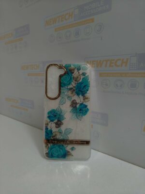 YB IMD-8 Series SAM S23 Floral Pattern – Blue Rose