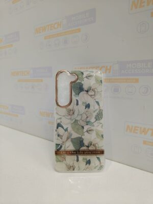 YB IMD-8 Series SAM S23+ Floral Pattern – Green Gardenia