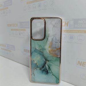 YB IMD Series SAM A53 5G Marble Pattern Cover – Green