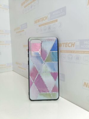 Marble Frosted Fashion TPU SAM A72 Cover – Multicolor Square