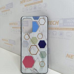 Marble Frosted Fashion TPU SAM A72 Cover – More Six-sided Rows