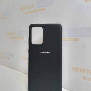 Silicone Silky SAM A72 Cover – Black