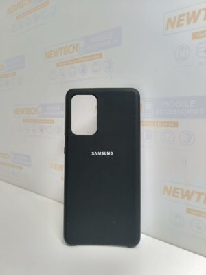 Silicone Silky SAM A72 Cover – Black