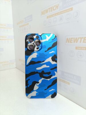 Green iP 13 Pro Max Camo Cover – Blue