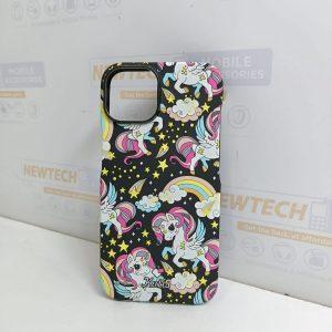 Kutis iP 14 Unicorn Printed Cover – Black