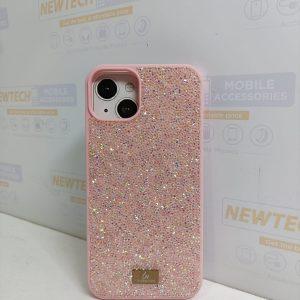 IDiamond iP 14 Plus Crystal Cover – Pink