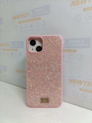 IDiamond iP 14 Plus Crystal Cover – Pink