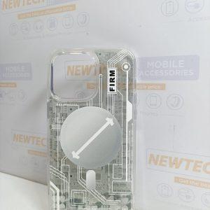 DFans Design Starlight Shining iP 14 Pro Max Transparent Magnetic Cover