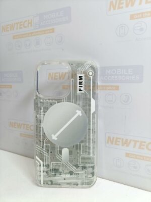 DFans Design Starlight Shining iP 14 Pro Max Transparent Magnetic Cover