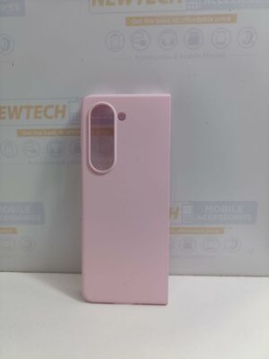 Front With Tempered Glass Cover Galaxy Z Fold 5 – Pink