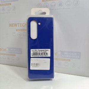 Front With Tempered Glass Cover Galaxy Z Fold 5 – Blue