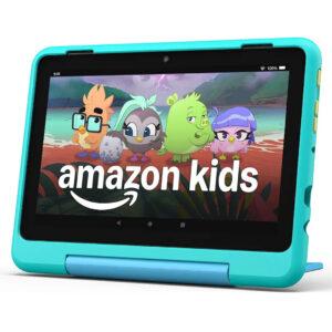 Amazon Fire HD 8 Kids Pro Tablet 6+ 12th Gen 32GB 8″ – Hello Teal