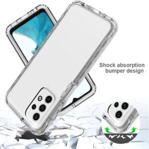 Hybrid Hard PC + TPU Cover for SAM A13 4G – Clear