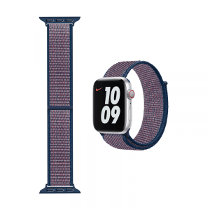 WIWU Sport Loop Nylon Watchband for iWatch 38/40mm – Blue