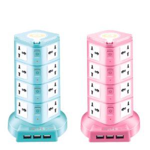 Relife RL-315A 16 Port 3 USB Port Power Extension – Blue