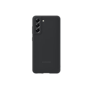 EF-PG990TBE SAM S21 FE 5G Silicone Cover – Black